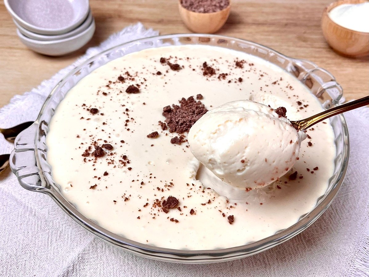 Creme de cupuaçu com leite em pó