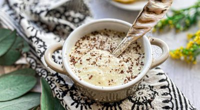 Creme de limão e coco
