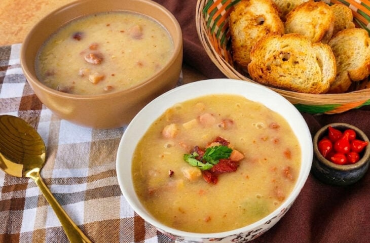 Creme de mandioca