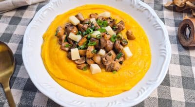 Creme de mandioquinha