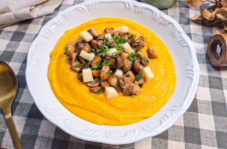 Creme de mandioquinha