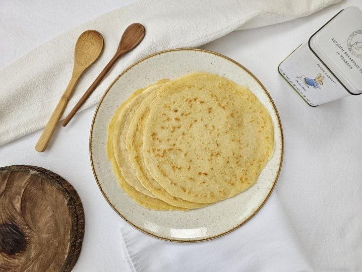 Crepes finalizados.