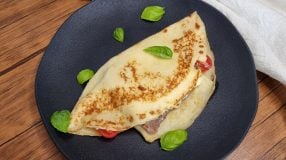 Crepe de carne com Catupiry