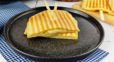 Crepe na sanduicheira