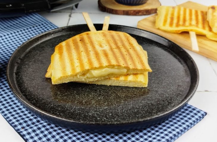 Crepe na sanduicheira