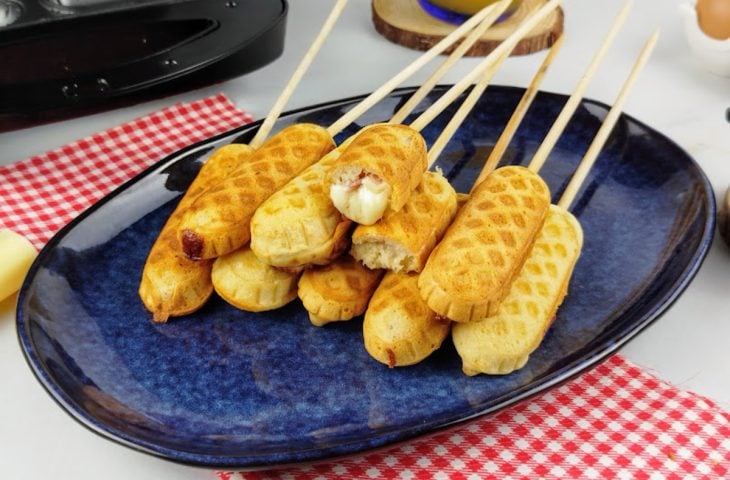Crepe no palito