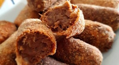 Croquete alemão de carne assada