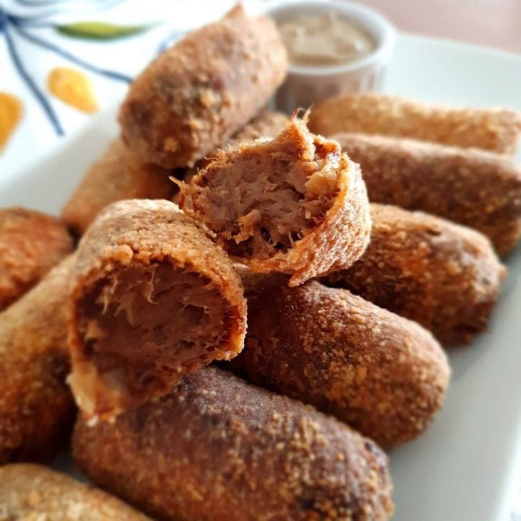 Croquete alemão de carne assada