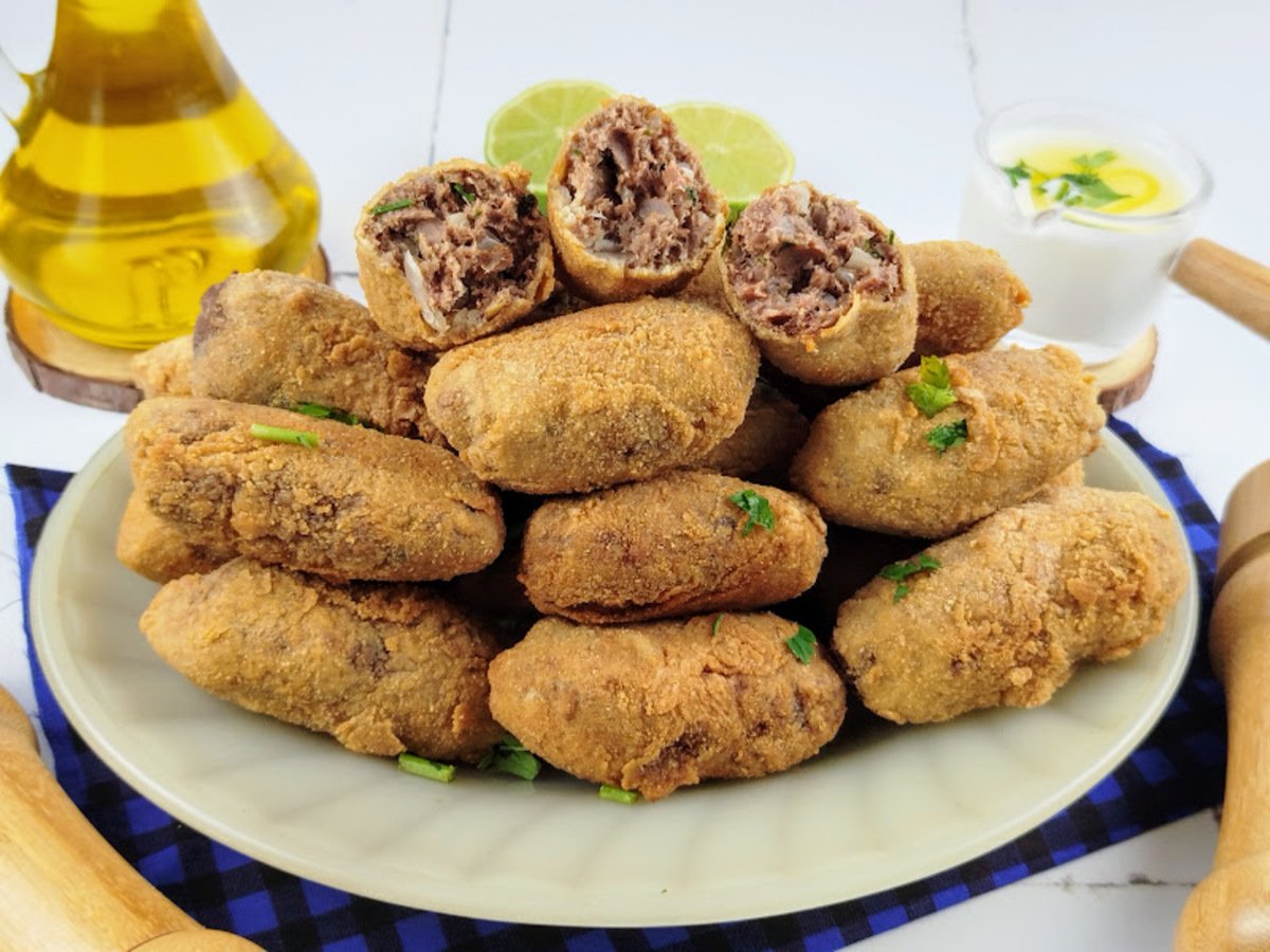 Croquete de atum