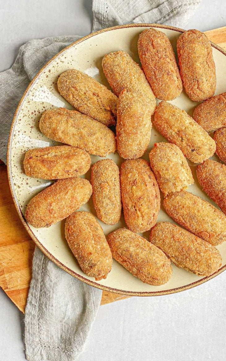 Croquete de carne de soja