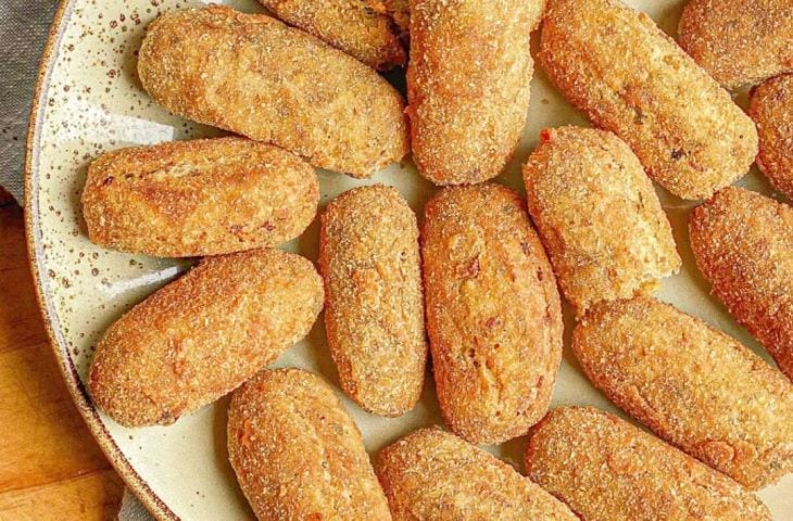 Croquete de carne de soja