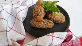 Croquete de carne moída simples