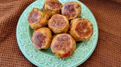 Croquete de frango fit