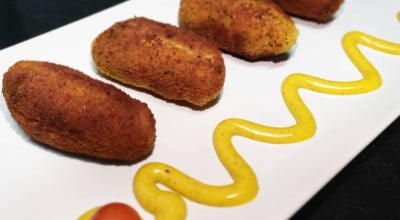 Croquete de frango saudável