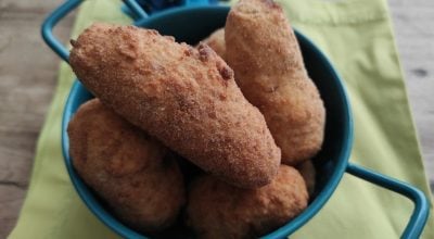 Croquete de frango simples