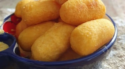 Croquete de queijo canastra