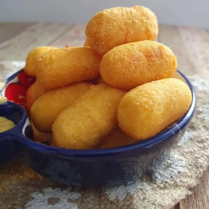 Croquete de queijo canastra