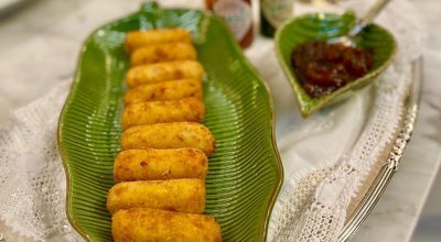 Croquetes de presunto de parma