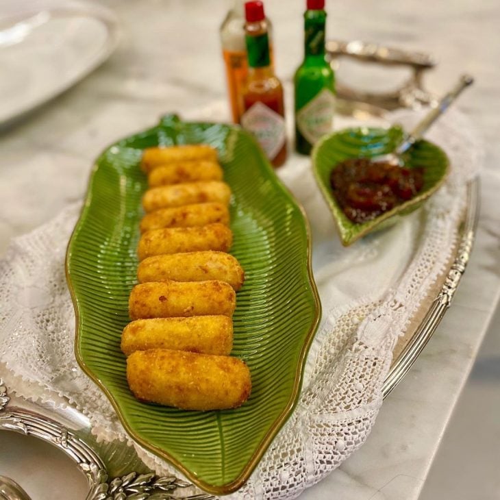 Croquetes de presunto de parma