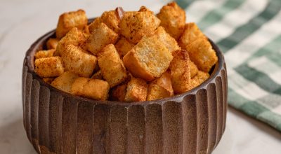 Croutons na air fryer