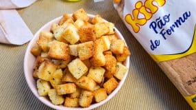 Croutons para salada