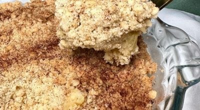 Crumble de abacaxi