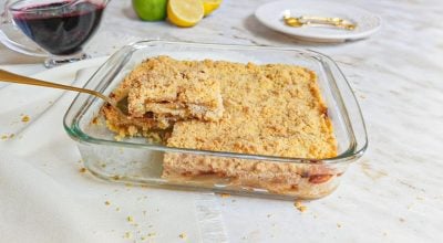Crumble de maçã