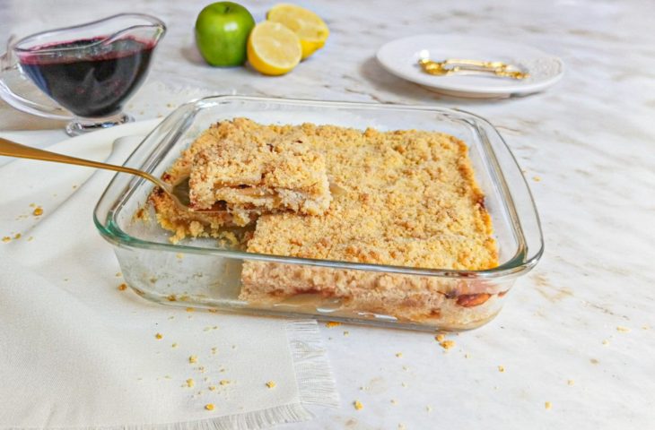 Crumble de maçã