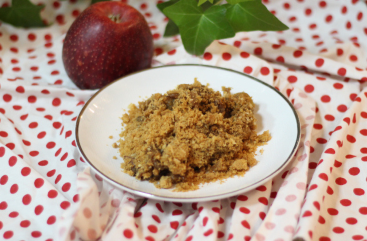 Crumble de maçã simples