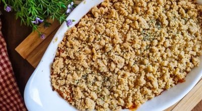 Crumble salgado