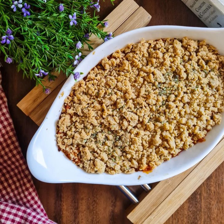 Crumble salgado