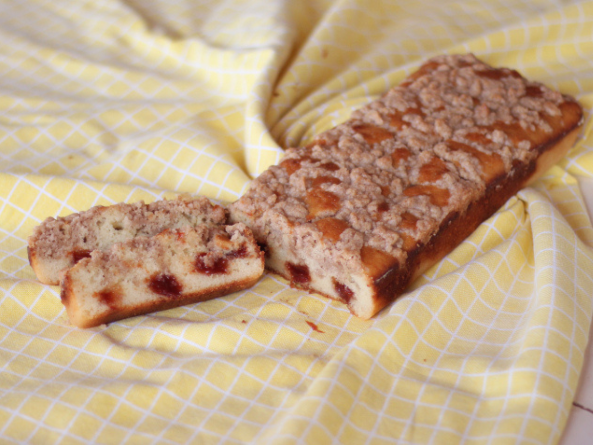 Cuca de goiabada