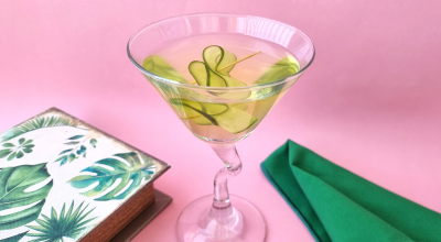 Cucumber martini