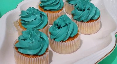 Cupcake com recheio de Ninho