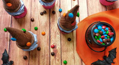Cupcake de bruxinha