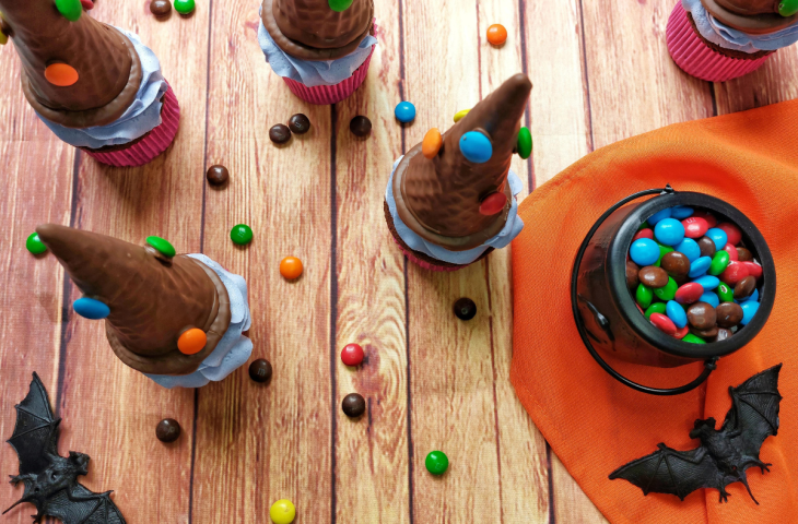 Cupcake de bruxinha