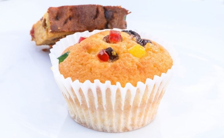 Cupcake de panetone