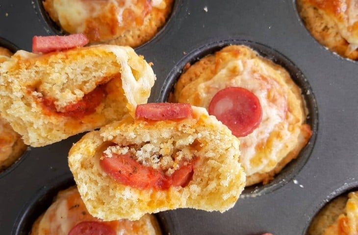 Cupcake de pizza