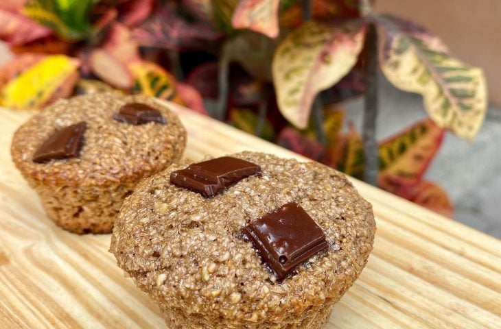 Cupcakes de baked oats