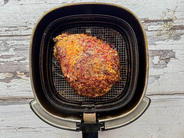 Cupim assado e saído da air fryer.