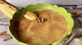 Curau de milho com leite condensado