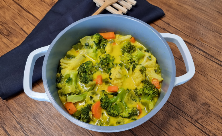 Curry de legumes fácil - Receiteria