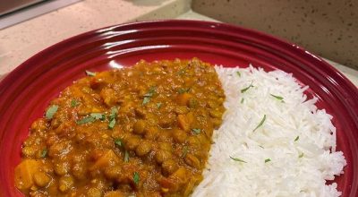 Curry de lentilha