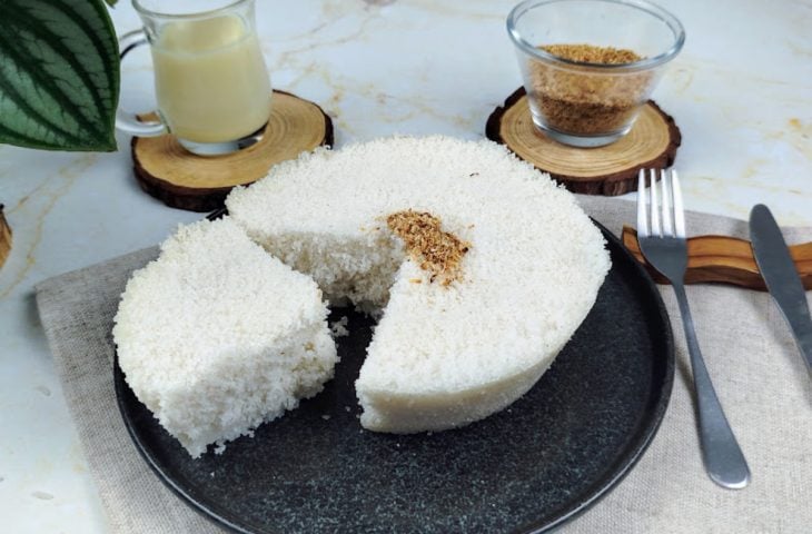 Cuscuz branco de arroz