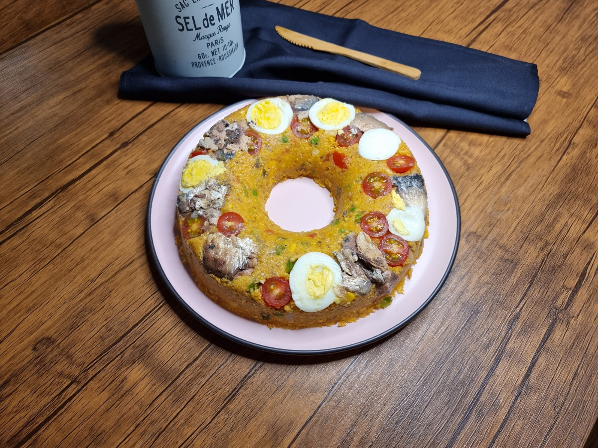 Cuscuz de sardinha fácil