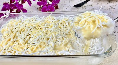 Cuscuz de tapioca com água