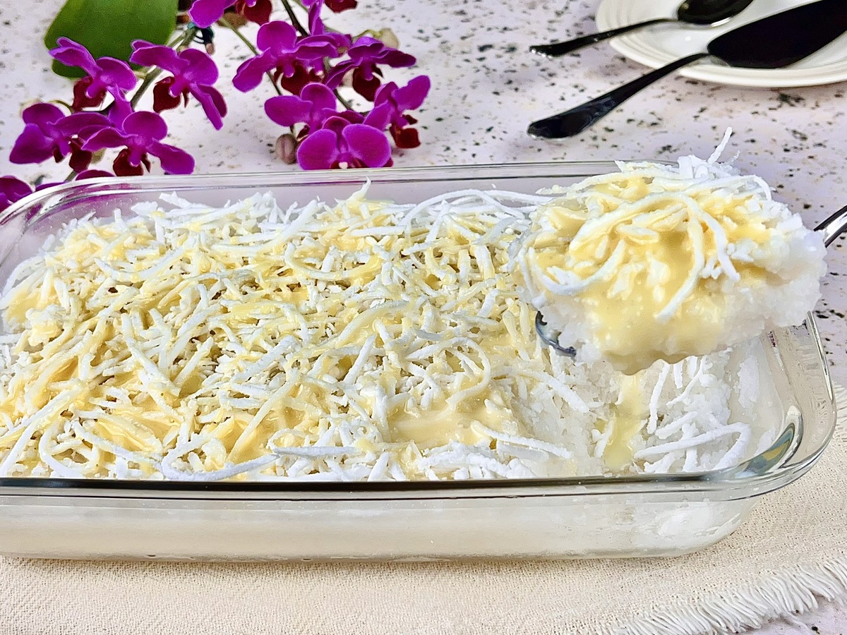 Cuscuz de tapioca com água