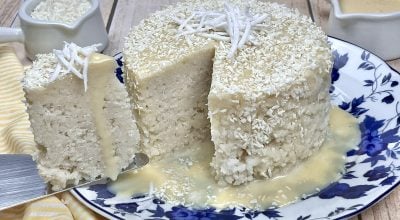 Cuscuz doce de flocão de arroz