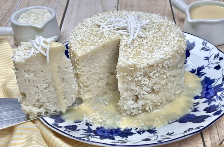 Cuscuz doce de flocão de arroz