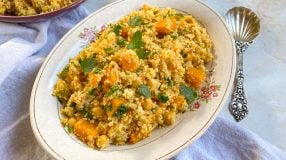 Cuscuz marroquino com legumes